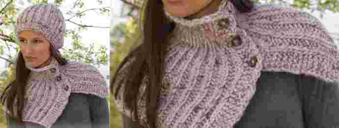 Bonnet et tour de cou au tricot (1)