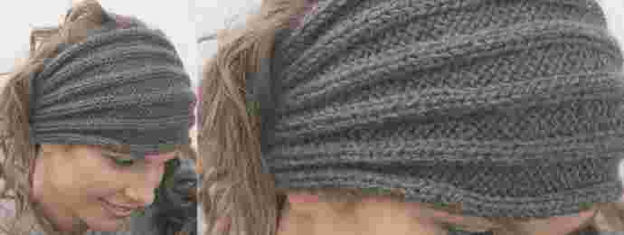 Headband tricot femme facile (1)